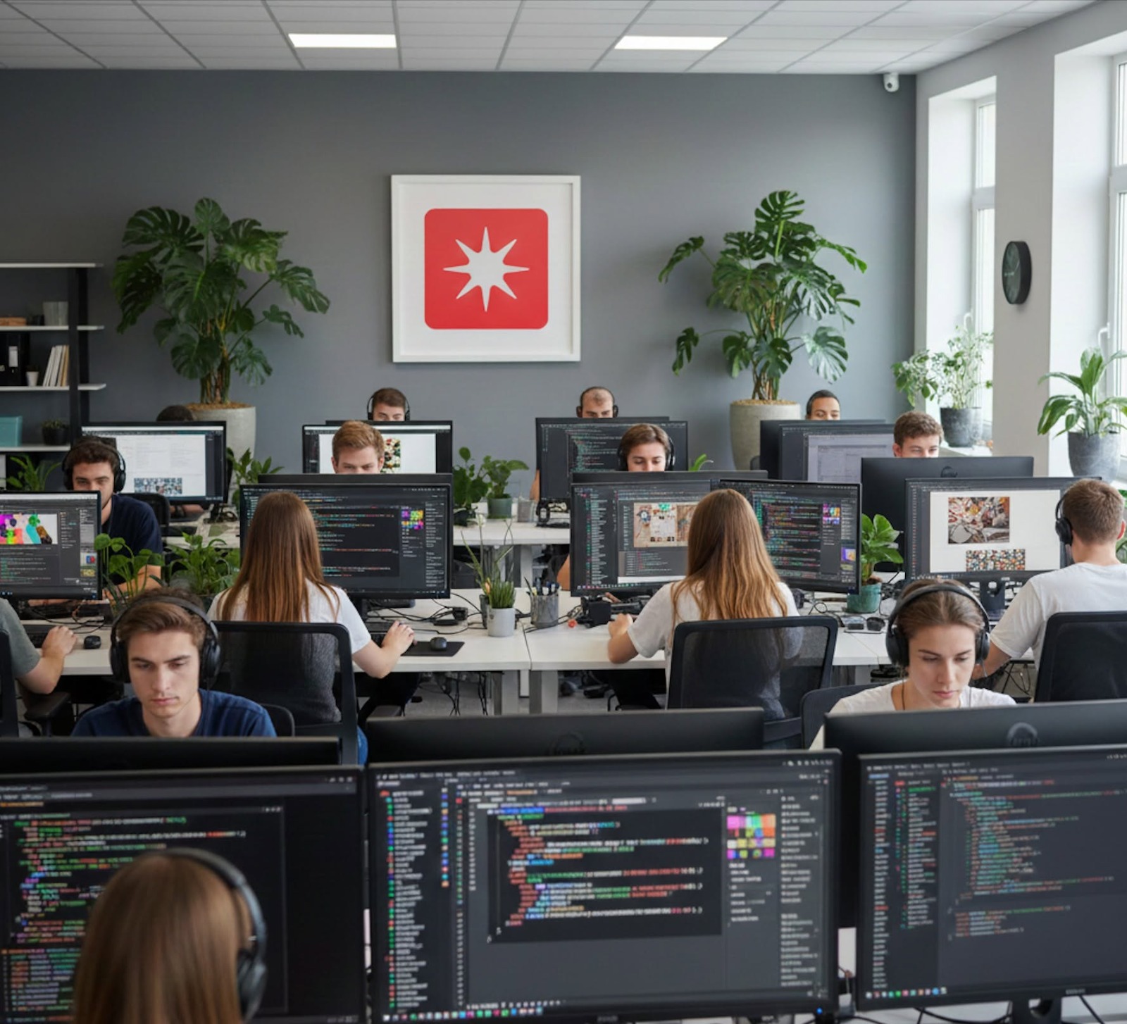 Preonsoft development team workspace
